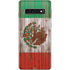 Mexican Flag Dark Wood Galaxy S10 Skin
