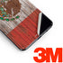 Mexican Flag Dark Wood Galaxy S10 Skin