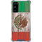 Mexican Flag Dark Wood Galaxy S20 FE Clear Case