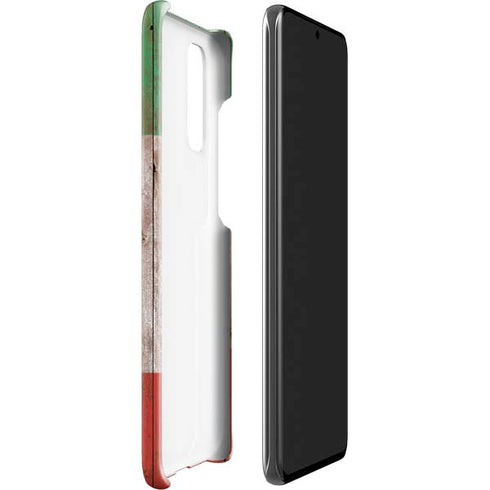 Mexican Flag Dark Wood Galaxy S20 Lite Case