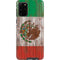 Mexican Flag Dark Wood Galaxy S20 Plus Pro Case