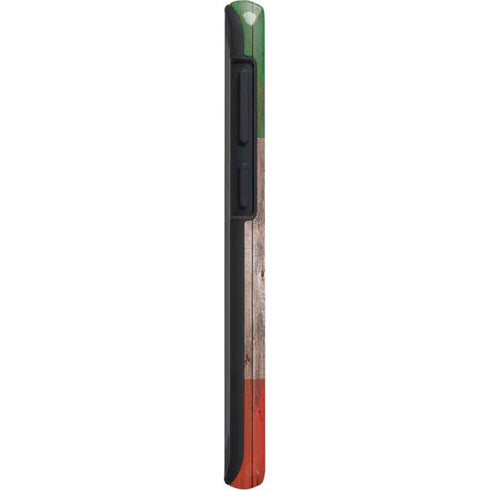 Mexican Flag Dark Wood Galaxy S20 Plus Pro Case