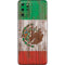 Mexican Flag Dark Wood Galaxy S20 Plus Skin