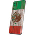 Mexican Flag Dark Wood Galaxy S20 Skin