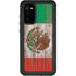 Mexican Flag Dark Wood Galaxy S20 Waterproof Case