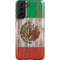 Mexican Flag Dark Wood Galaxy S21 Plus 5G Pro Case
