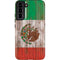 Mexican Flag Dark Wood Galaxy S22 Plus Pro Case