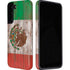 Mexican Flag Dark Wood Galaxy S22 Plus Pro Case