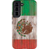 Mexican Flag Dark Wood Galaxy S22 Pro Case