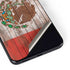 Mexican Flag Dark Wood Galaxy S22 Skin