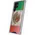Mexican Flag Dark Wood Galaxy S22 Ultra Clear Case