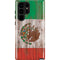 Mexican Flag Dark Wood Galaxy S22 Ultra Pro Case