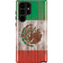 Mexican Flag Dark Wood Galaxy S22 Ultra Pro Case