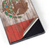Mexican Flag Dark Wood Galaxy S22 Ultra Skin