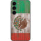 Mexican Flag Dark Wood Galaxy S23 Skin