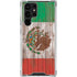 Mexican Flag Dark Wood Galaxy S24 Ultra Clear Case