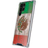 Mexican Flag Dark Wood Galaxy S24 Ultra Clear Case