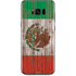 Mexican Flag Dark Wood Galaxy S8 Skin