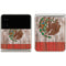 Mexican Flag Dark Wood Galaxy Z Flip3 5G Skin