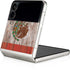 Mexican Flag Dark Wood Galaxy Z Flip4 5G Skin