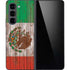 Mexican Flag Dark Wood Galaxy Z Fold5 5G Skin