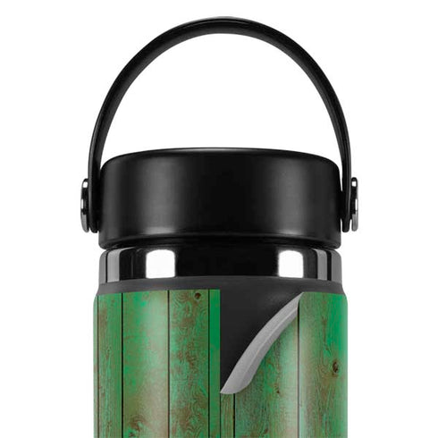 Mexican Flag Dark Wood Hydro Flask 20oz Wide Mouth Skin