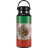 Mexican Flag Dark Wood Hydro Flask 32oz Wide Mouth Skin