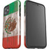 Mexican Flag Dark Wood iPhone 11 Impact Case