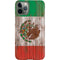 Mexican Flag Dark Wood iPhone 11 Pro Lite Case