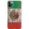 Mexican Flag Dark Wood iPhone 11 Pro Max Lite Case