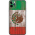 Mexican Flag Dark Wood iPhone 11 Pro Max Skin