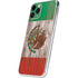 Mexican Flag Dark Wood iPhone 11 Pro Skin