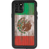 Mexican Flag Dark Wood iPhone 11 Pro Waterproof Case