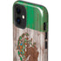Mexican Flag Dark Wood iPhone 12 Impact Case
