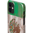 Mexican Flag Dark Wood iPhone 12 Mini Lite Case