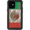 Mexican Flag Dark Wood iPhone 12 Mini Waterproof Case