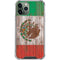 Mexican Flag Dark Wood iPhone 12 Pro Max Clear Case