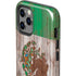 Mexican Flag Dark Wood iPhone 12 Pro Max Impact Case
