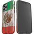 Mexican Flag Dark Wood iPhone 12 Pro Max Impact Case
