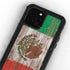 Mexican Flag Dark Wood iPhone 12 Pro Max Waterproof Case