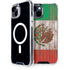 Mexican Flag Dark Wood iPhone 13 MagSafe Case