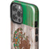 Mexican Flag Dark Wood iPhone 13 Pro Max Impact Case