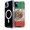 Mexican Flag Dark Wood iPhone 15 Plus MagSafe Case