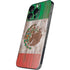 Mexican Flag Dark Wood iPhone 14 Pro Max Skin