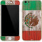 Mexican Flag Dark Wood iPhone 6/6s Skin
