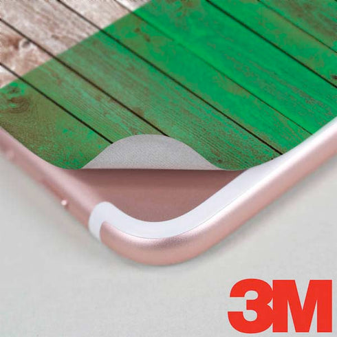Mexican Flag Dark Wood iPhone 7 Plus Skin