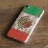 Mexican Flag Dark Wood iPhone 7 Skin