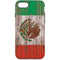 Mexican Flag Dark Wood iPhone 8 Pro Case