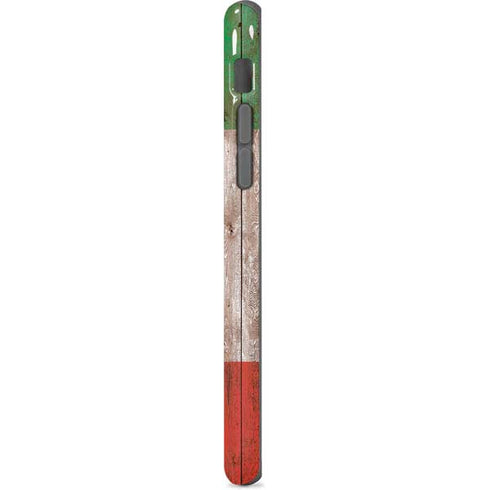 Mexican Flag Dark Wood iPhone 8 Pro Case