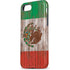 Mexican Flag Dark Wood iPhone 8 Pro Case